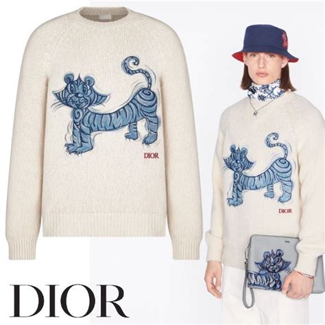 dior and kenny scharf|dior tiger bag.